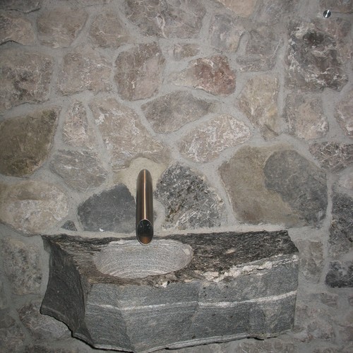 Eisbrunnen für Sauna
